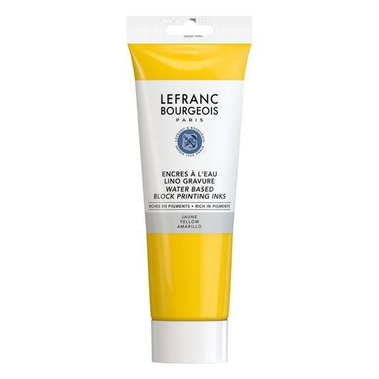 Lefranc Bourgeois Su Bazlı Linolyum Baskı Boyası 250ml Bre Yellow 176