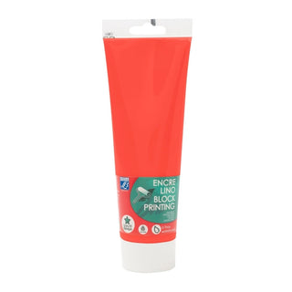Lefranc Bourgeois Su Bazlı Linolyum Baskı Boyası 250ml Red 398