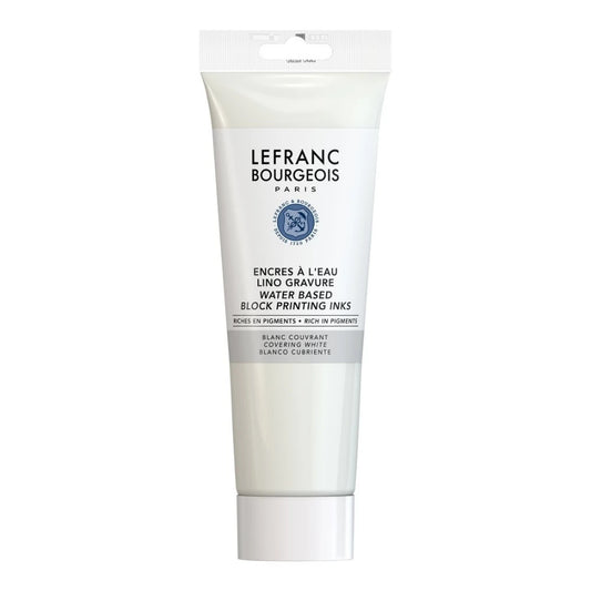 Lefranc Bourgeois Su Bazlı Linolyum Baskı Boyası 250ml White 001