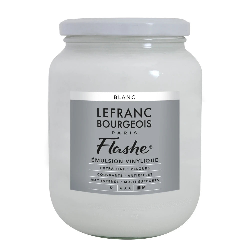Lefranc Bourgeois Flashe Akrilik Boya 750ml White 001 S.1
