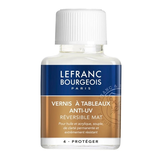 Lefranc Bourgeois Anti-UV Resim Verniği - Mat 75ml
