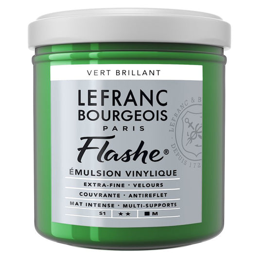 Lefranc Bourgeois Flashe Akrilik Boya 125ml Brilliant Green 558 S.1