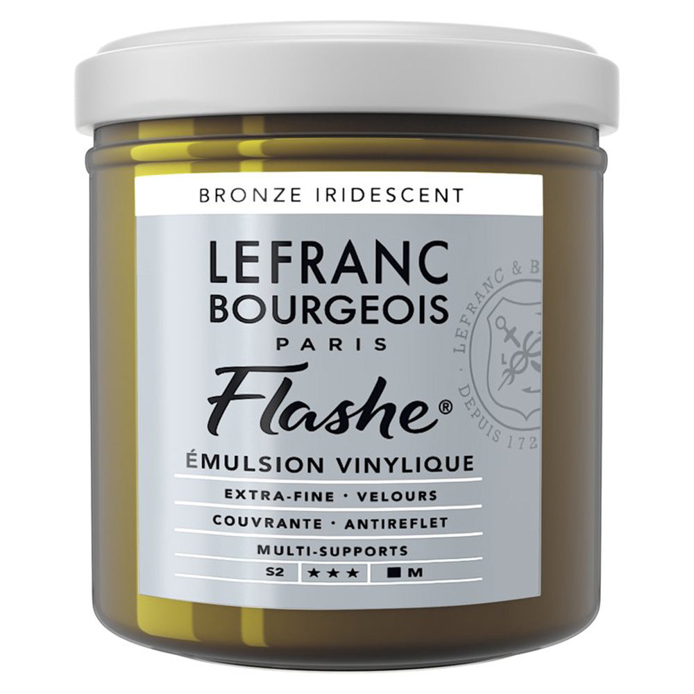 Lefranc Bourgeois Flashe Akrilik Boya 125ml Bronze Iridescent 837 S.2