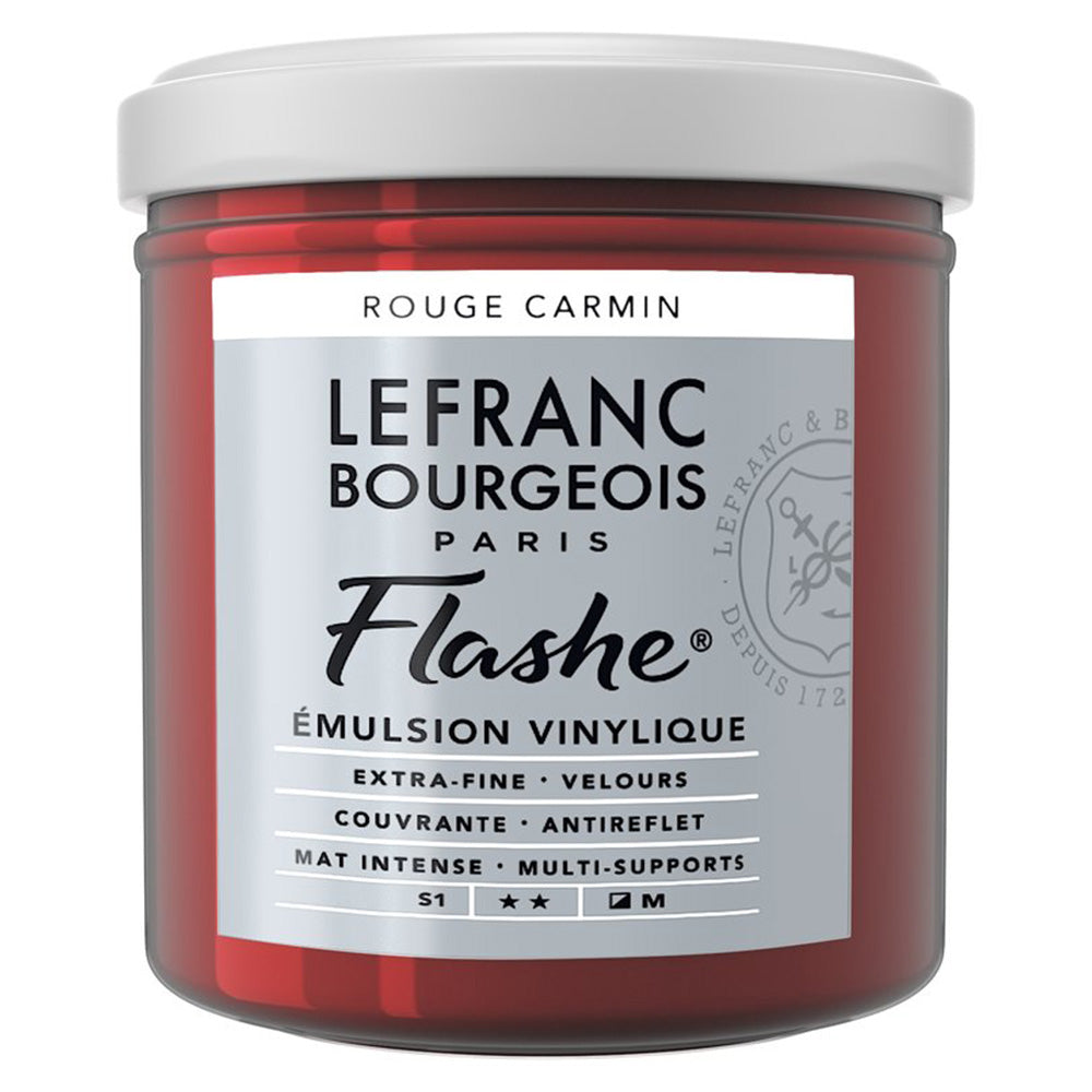Lefranc Bourgeois Flashe Akrilik Boya 125ml Carmine Red 366 S.1