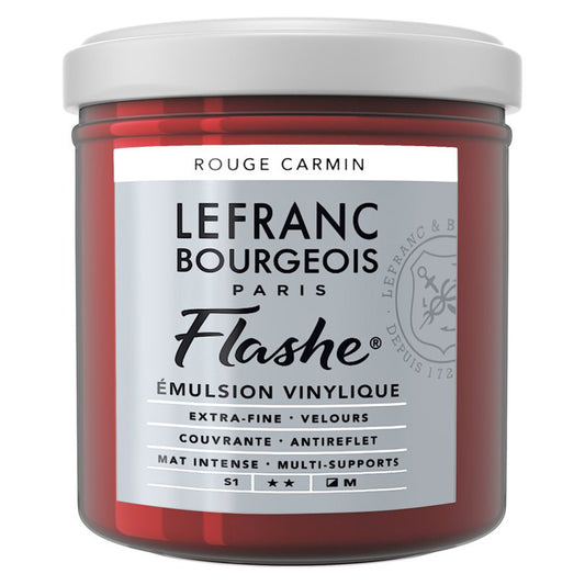 Lefranc Bourgeois Flashe Akrilik Boya 125ml Carmine Red 366 S.1