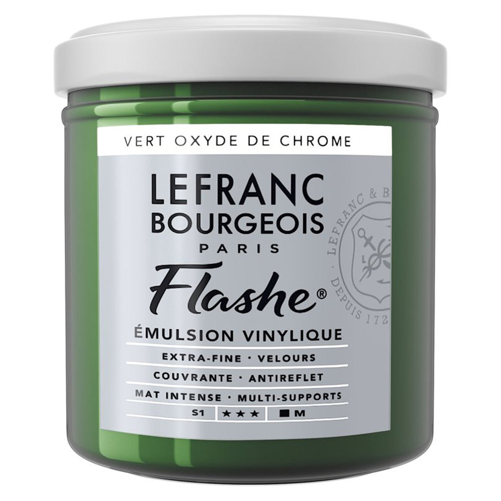 Lefranc Bourgeois Flashe Akrilik Boya 125ml Chromium Oxide Green 542 S.1