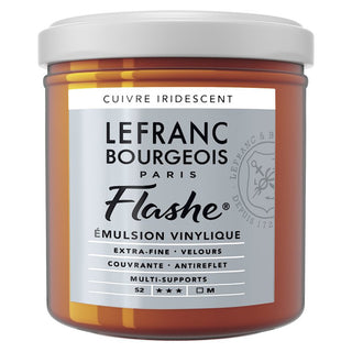 Lefranc Bourgeois Flashe Akrilik Boya 125ml Copper Iridescent 836 S.2