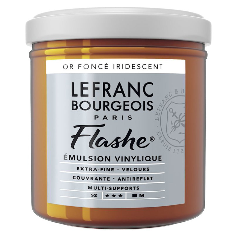 Lefranc Bourgeois Flashe Akrilik Boya 125ml Deep Gold Iridescent 835 S.2