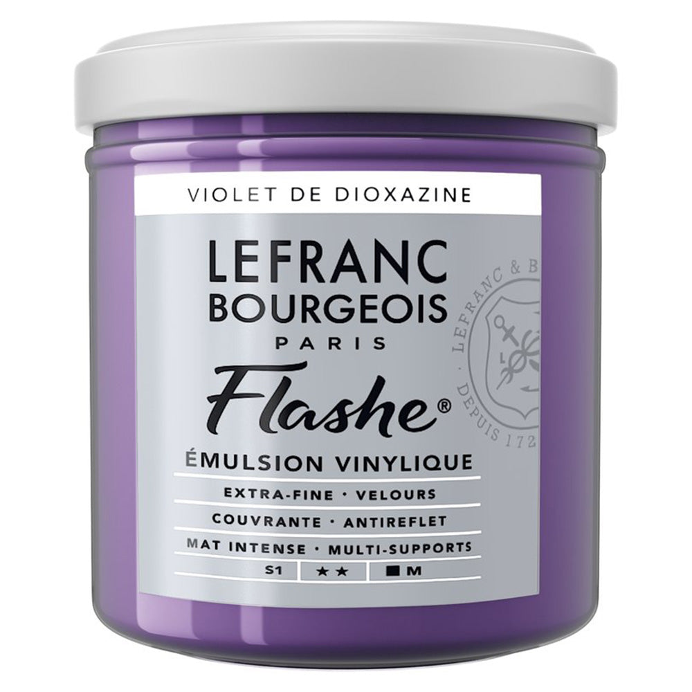 Lefranc Bourgeois Flashe Akrilik Boya 125ml Dioxazine Violet 473 S.1