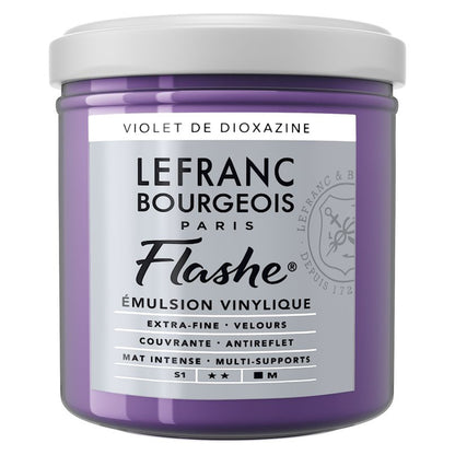 Lefranc Bourgeois Flashe Akrilik Boya 125ml Dioxazine Violet 473 S.1