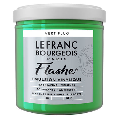 Lefranc Bourgeois Flashe Akrilik Boya 125ml Fluorescent Green 565 S.3