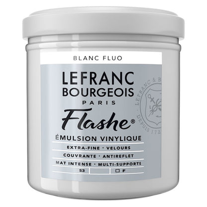 Lefranc Bourgeois Flashe Akrilik Boya 125ml Fluorescent White 818 S.3