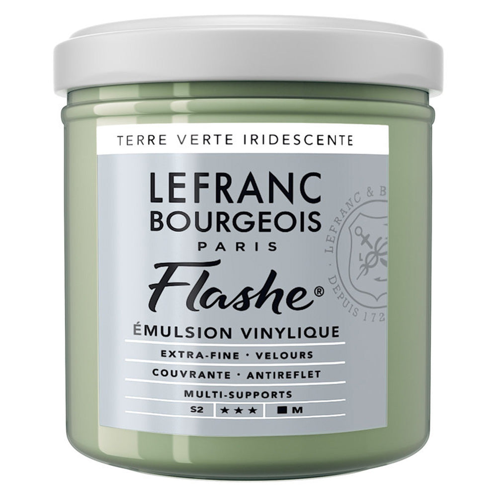 Lefranc Bourgeois Flashe Akrilik Boya 125ml Green Earth Iridescent 841 S.2