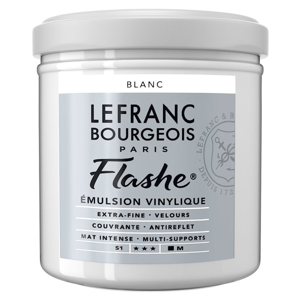 Lefranc Bourgeois Flashe Akrilik Boya 125ml White 022 S.1