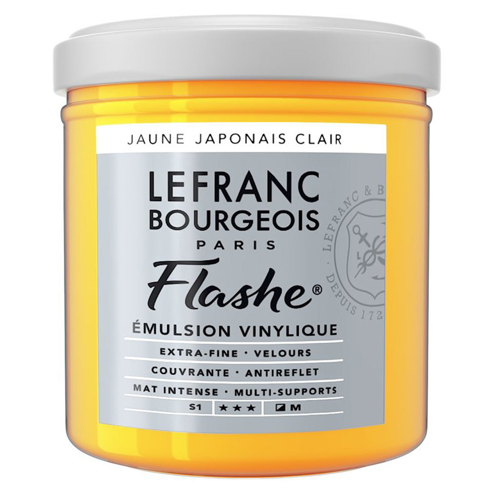 Lefranc Bourgeois Flashe Akrilik Boya 125ml Japanese Yellow Light 183 S.1
