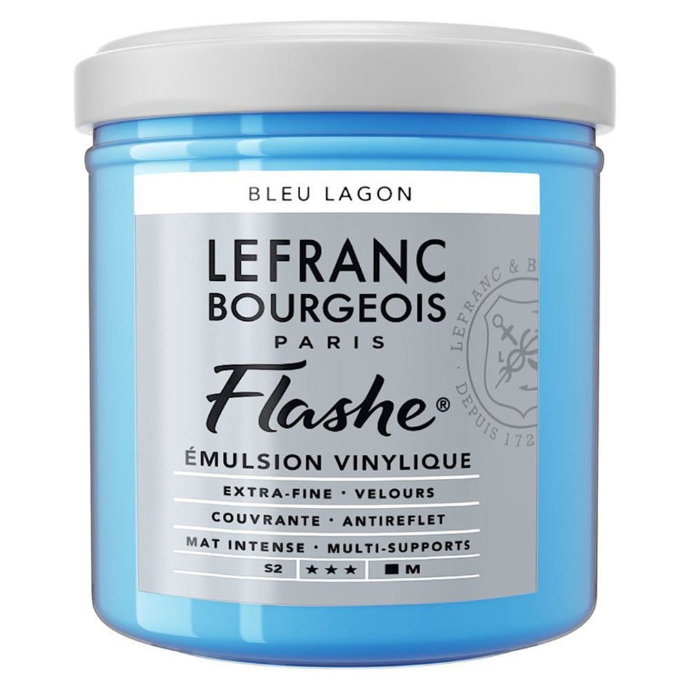 Lefranc Bourgeois Flashe Akrilik Boya 125ml Lagoon Blue 649 S.2