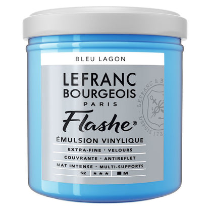 Lefranc Bourgeois Flashe Akrilik Boya 125ml Lagoon Blue 649 S.2