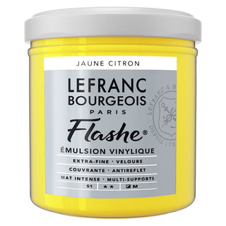 Lefranc Bourgeois Flashe Akrilik Boya 125ml Lemon Yellow 169 S.1