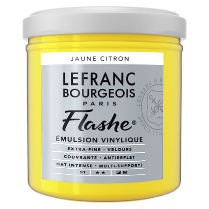 Lefranc Bourgeois Flashe Akrilik Boya 125ml Lemon Yellow 169 S.1