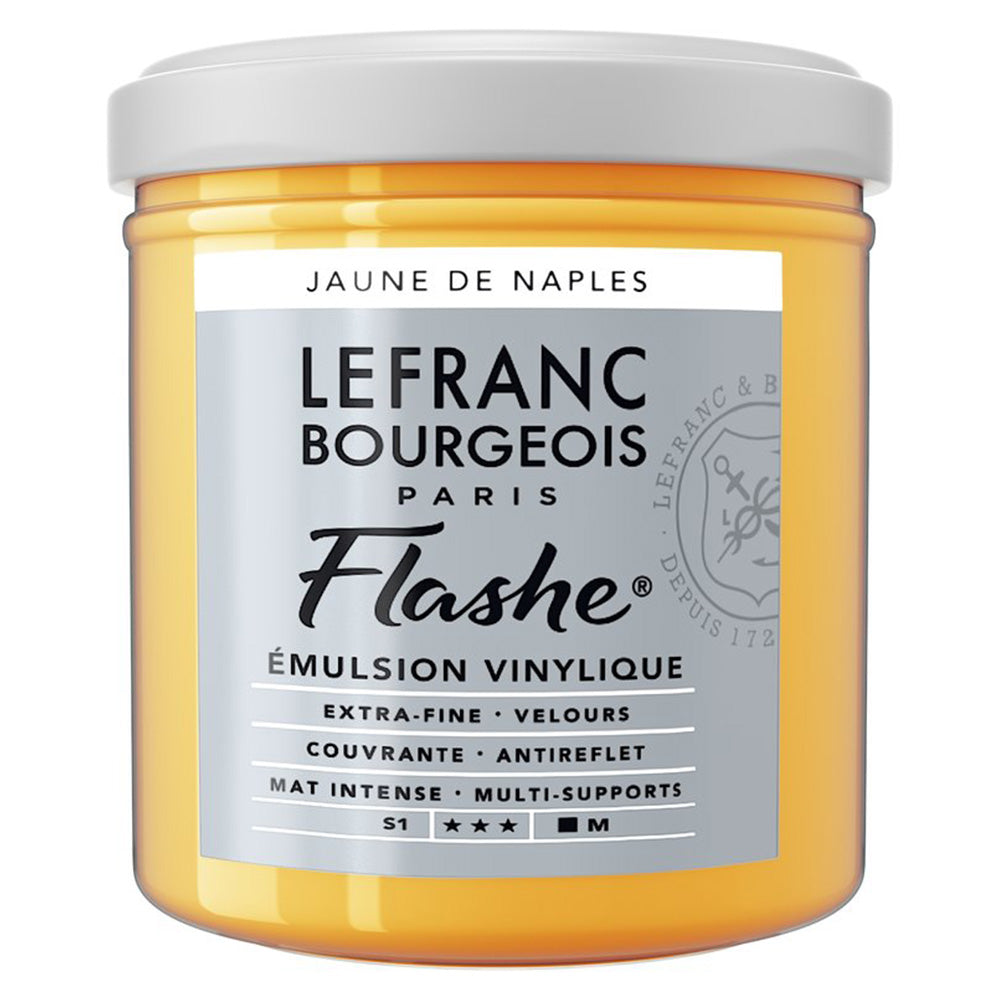 Lefranc Bourgeois Flashe Akrilik Boya 125ml Naples Yellow Hue 191 S.1