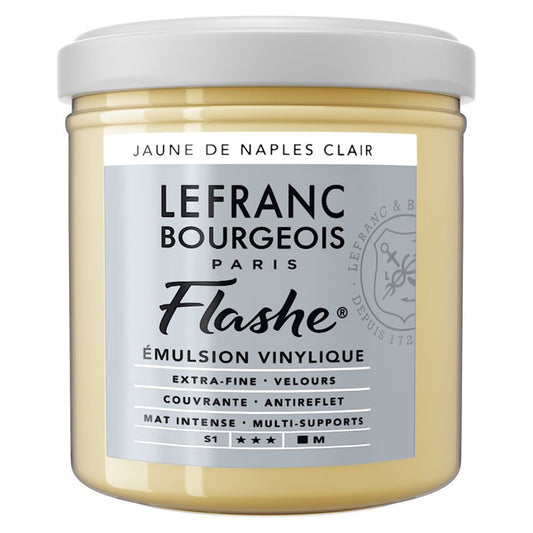 Lefranc Bourgeois Flashe Akrilik Boya 125ml Naples Yellow Light 887 S.1