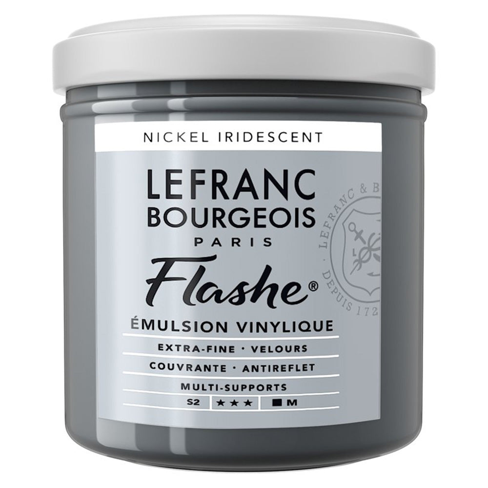 Lefranc Bourgeois Flashe Akrilik Boya 125ml Nickel Iridescent 833 S.2