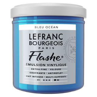 Lefranc Bourgeois Flashe Akrilik Boya 125ml Ocean Blue 904 S.1