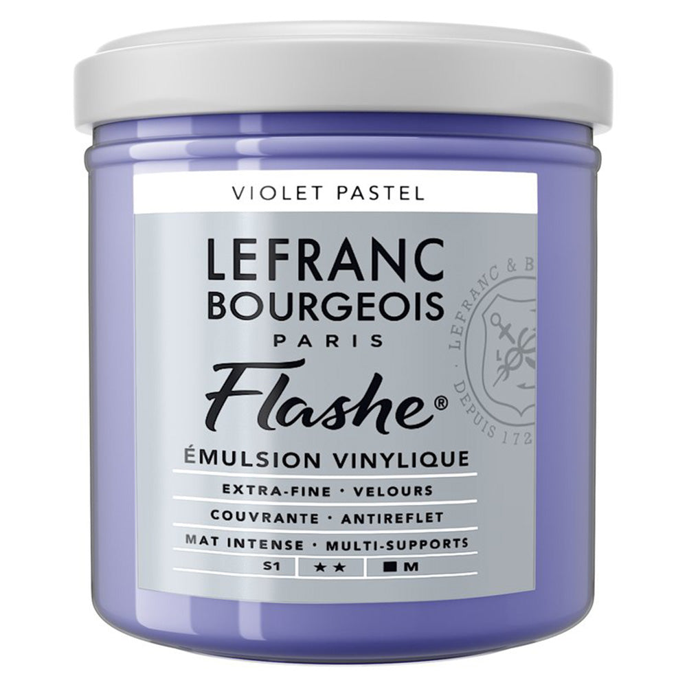 Lefranc Bourgeois Flashe Akrilik Boya 125ml Pastel Violet 785 S.1