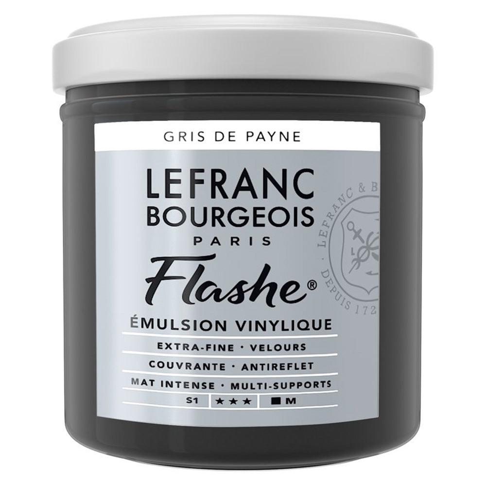 Lefranc Bourgeois Flashe Akrilik Boya 125ml Payne's Grey 261 S.1