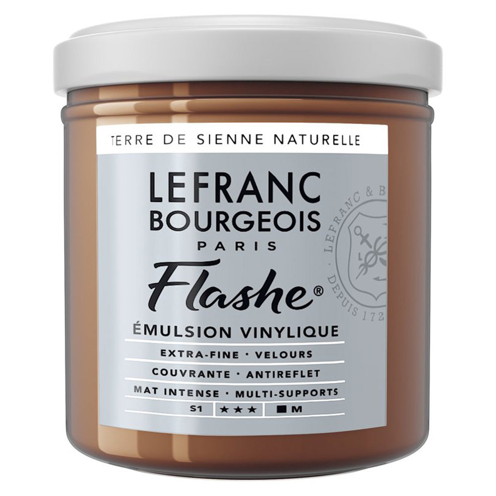 Lefranc Bourgeois Flashe Akrilik Boya 125ml Raw Sienna 482 S.1