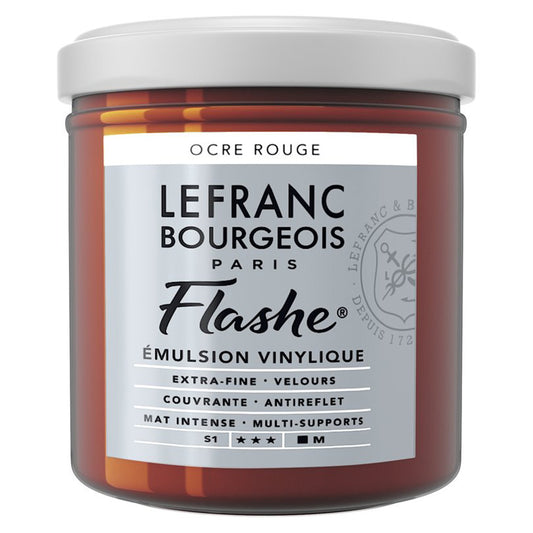 Lefranc Bourgeois Flashe Akrilik Boya 125ml Red Ochre 306 S.1