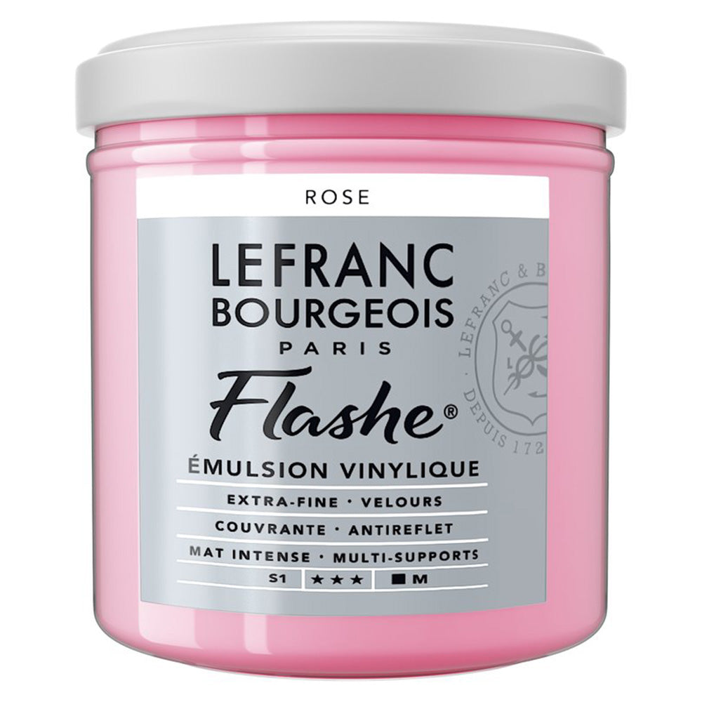 Lefranc Bourgeois Flashe Akrilik Boya 125ml Rose 351 S.1
