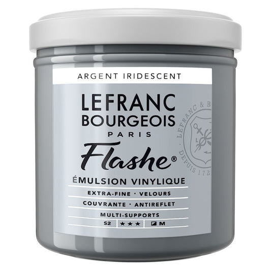 Lefranc Bourgeois Flashe Akrilik Boya 125ml Silver Iridescent 832 S.2