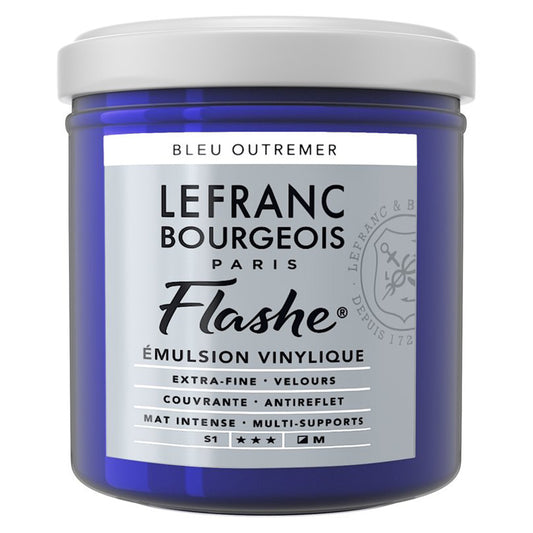Lefranc Bourgeois Flashe Akrilik Boya 125ml Ultramarine 043 S.1