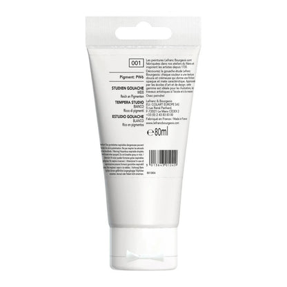 Lefranc Bourgeois Studio Guaj Boya 80ml White