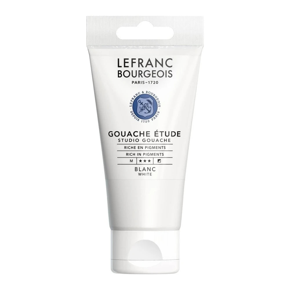 Lefranc Bourgeois Studio Guaj Boya 80ml White