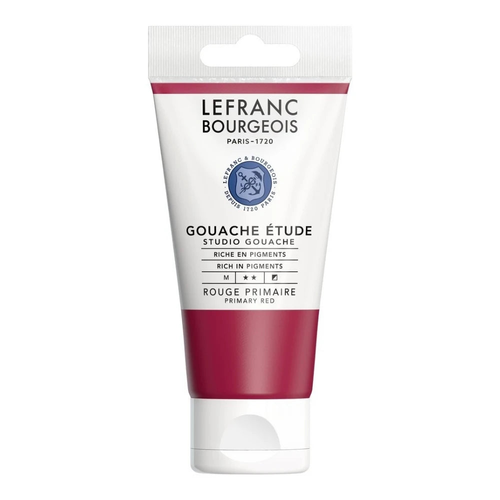 Lefranc Bourgeois Studio Guaj Boya 80ml Red