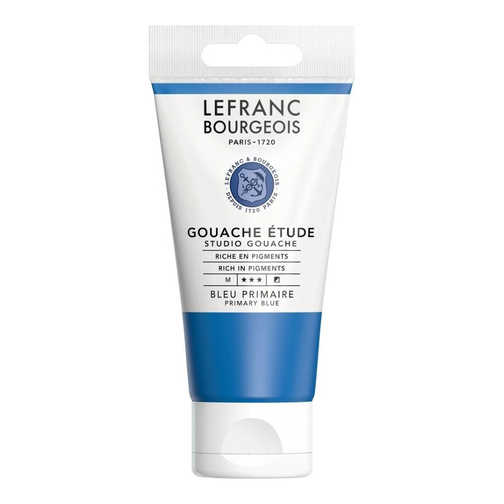 Lefranc Bourgeois Studio Guaj Boya 80ml Blue