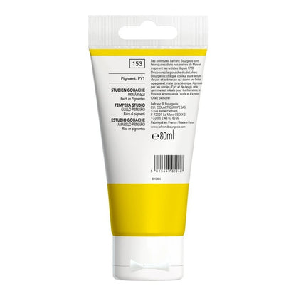 Lefranc Bourgeois Studio Guaj Boya 80ml Yellow