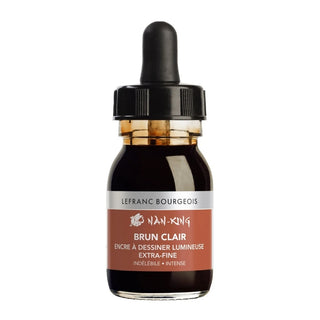 Lefranc Bourgeois Nan-King Çizim Mürekkebi 30ml Light Brown 101