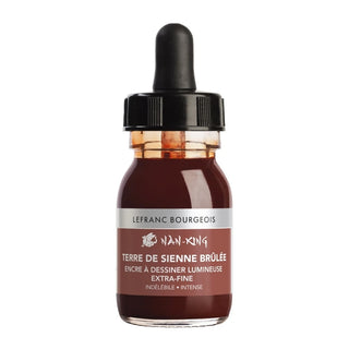 Lefranc Bourgeois Nan-King Çizim Mürekkebi 30ml Burnt Sienna 481