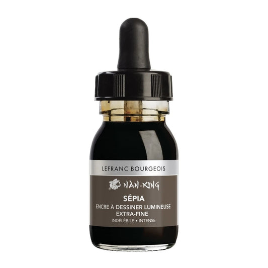 Lefranc Bourgeois Nan-King Çizim Mürekkebi 30ml Sepia 119