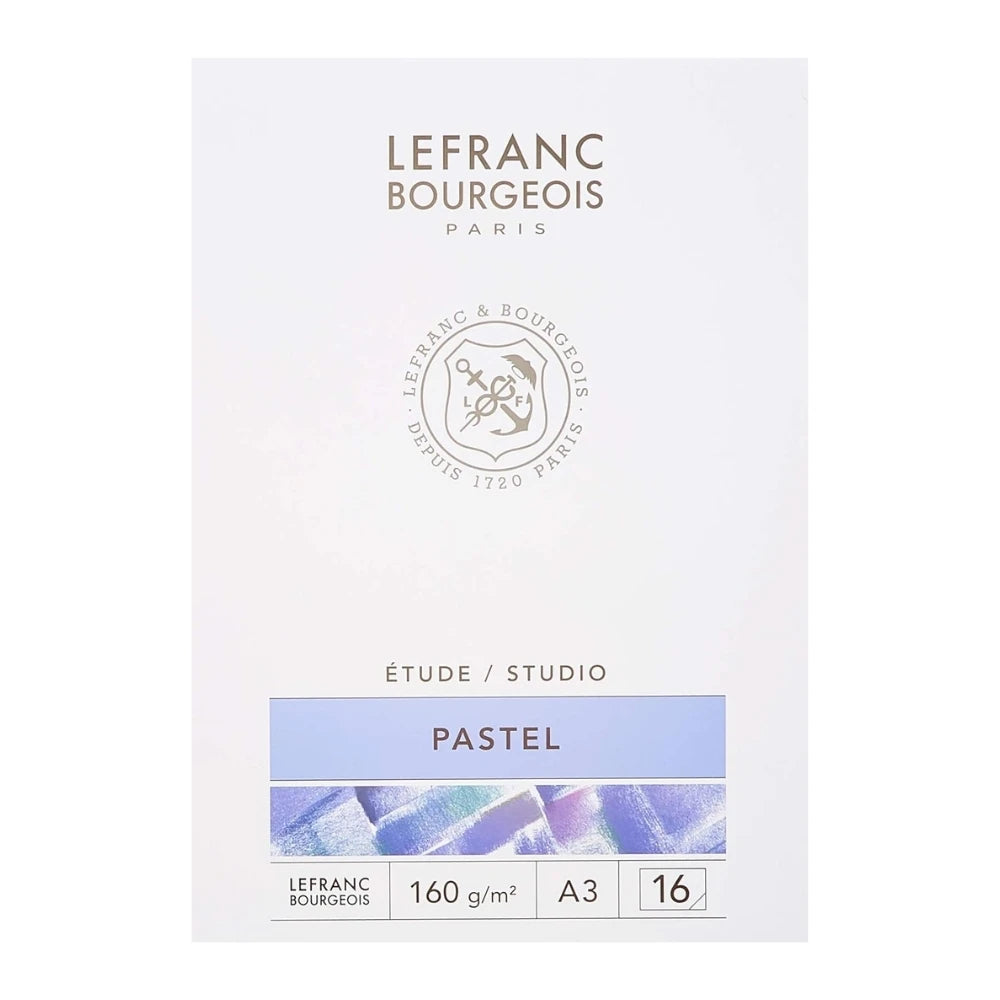 Lefranc Bourgeois Studio Pastel Boya Bloknotu 160gr 16 Yaprak A3