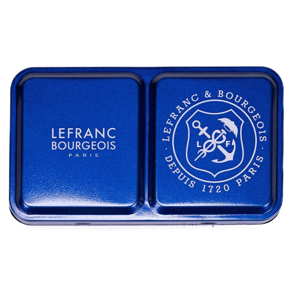 Lefranc Bourgeois Fine Sulu Boya Seti Metal Kutulu (12xYarım Tablet + Cep Tipi Fırça)