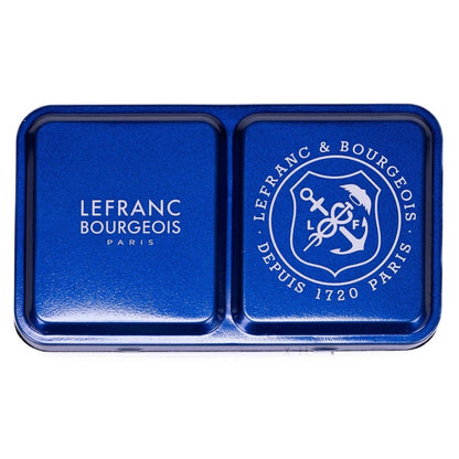 Lefranc Bourgeois Fine Sulu Boya Seti Metal Kutulu (12xYarım Tablet + Cep Tipi Fırça)