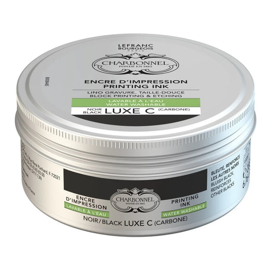 Lefranc Bourgeois Charbonnel Printing Su Bazlı Baskı Mürekkebi 200ml Black Luxe C 287 S.1
