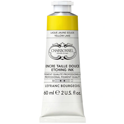 Lefranc Bourgeois Charbonnel Etching Renkli Gravür Mürekkebi 60ml Permanent Yellow Lake 234 S.4