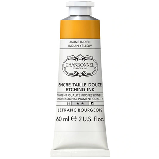 Lefranc Bourgeois Charbonnel Etching Renkli Gravür Mürekkebi 60ml Indian Yellow 212 S.4
