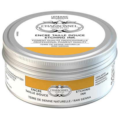 Lefranc Bourgeois Charbonnel Etching Renkli Gravür Mürekkebi 200ml Raw Sienna 482 S.2