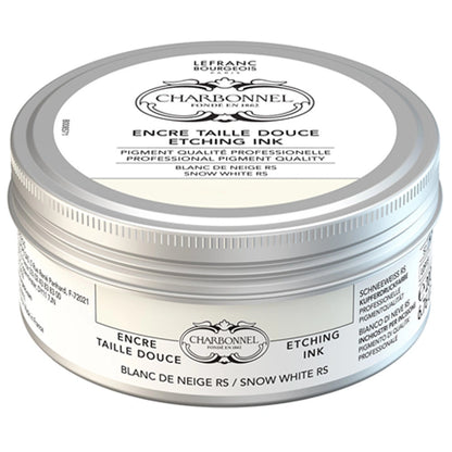 Lefranc Bourgeois Charbonnel Etching Renkli Gravür Mürekkebi 200ml Snow White RS 915 S.2